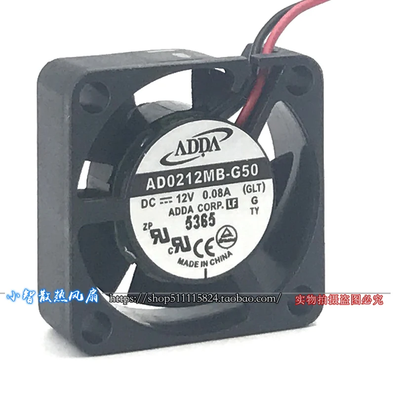 ORIGINAL AD0212MB-G50 12V 0.08A 2510 25*25*10mm KIPAS PENDINGIN BARU RADIATOR