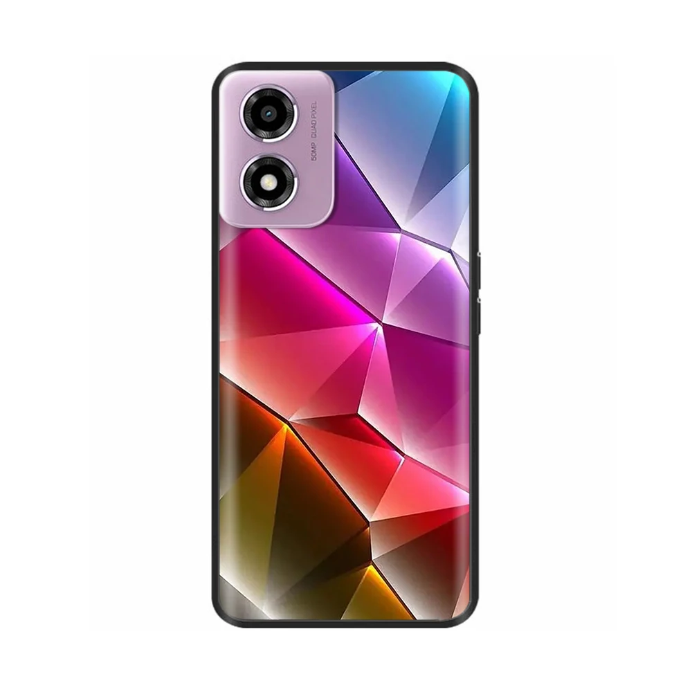 Shockproof Soft TPU Case for Motorola Moto E14 E13 E 14 MotoE14 Black Silicone Protective Phone Cover Cases Capa Fundas Coque