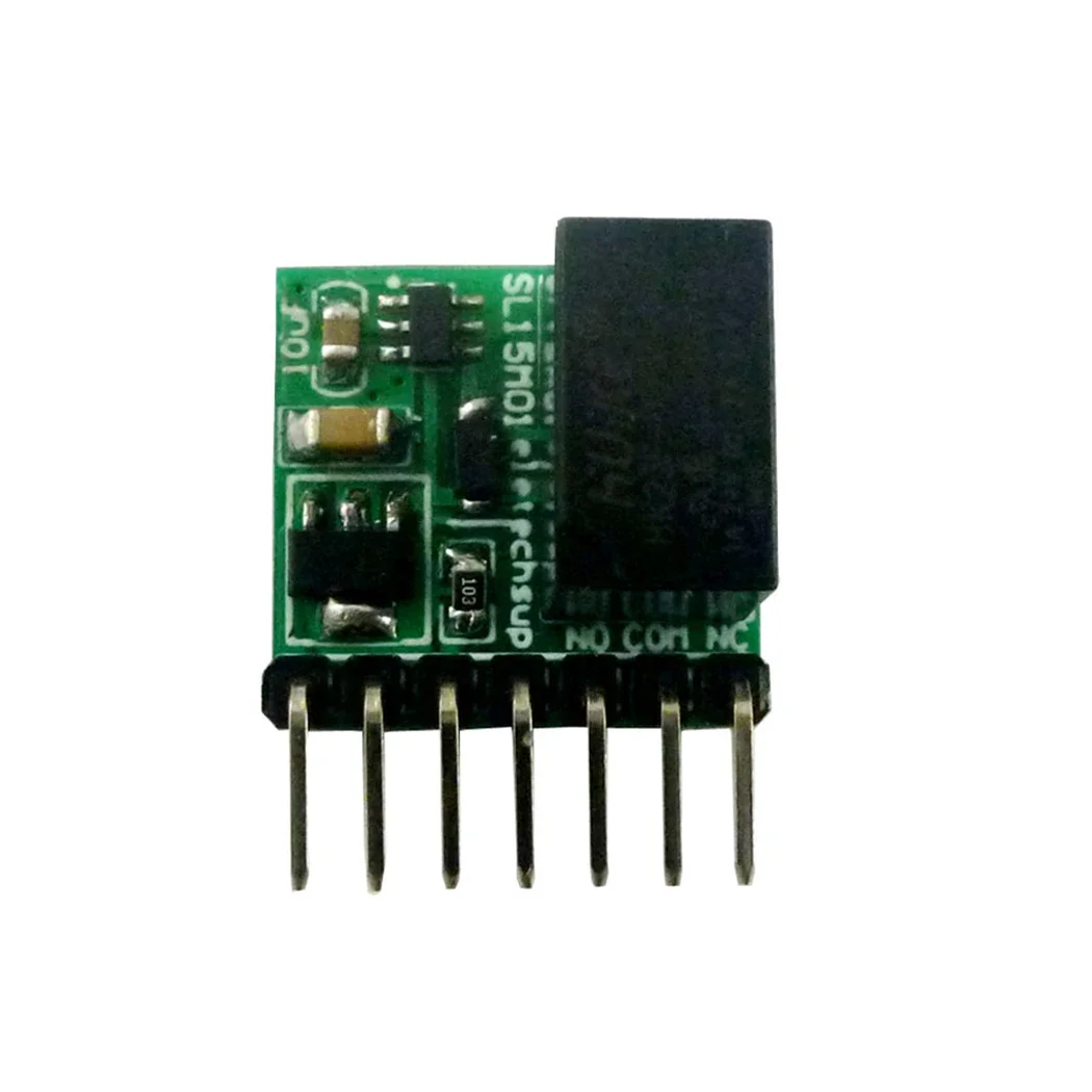 DC12V 2A Mini 1CH Bistable Self Locking Relay Module Flip Flop Latch Low Level Trigger Board for LED Motor Valve