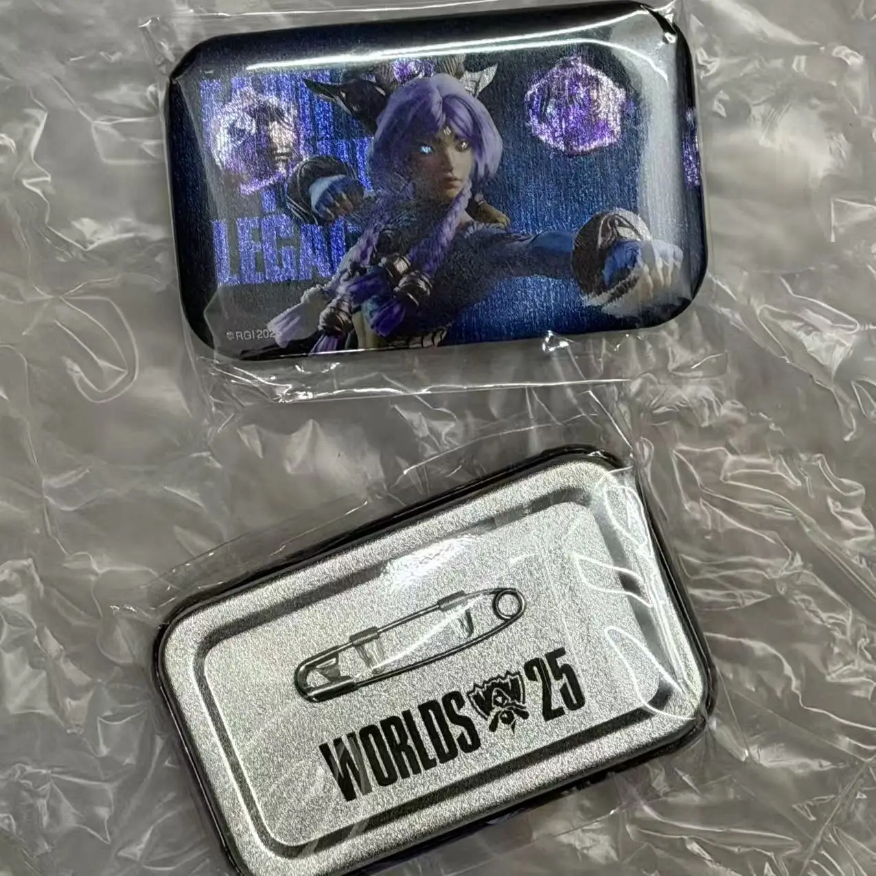 

Worlds 2025 Pin Yunara Genuine Original Packaging Brand New