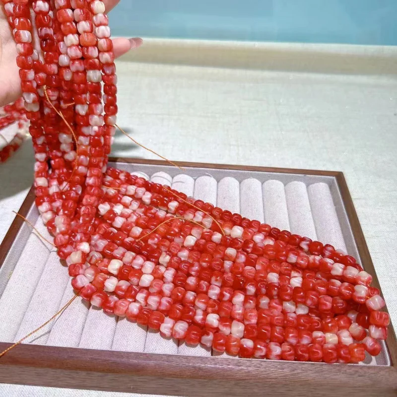 

Bone Half Blood Passion Fruit Seed Long Handmade Fashion Accessories Bracelet