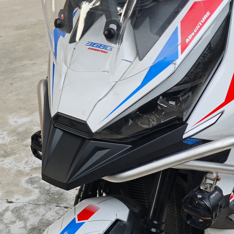 For Zontes 368G 368G Front Extension Beak Arrows Cover Motorcycle 368G Sports Diversion Hood Front Face Front Wheel Extender