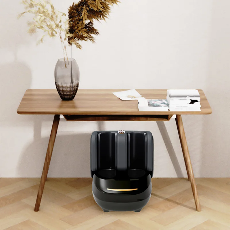 Shiatsu elétrica máquina de massagem nos pés compressão de ar amassar rolo massageador terapia de aquecimento infravermelho cuidados de saúde relaxante