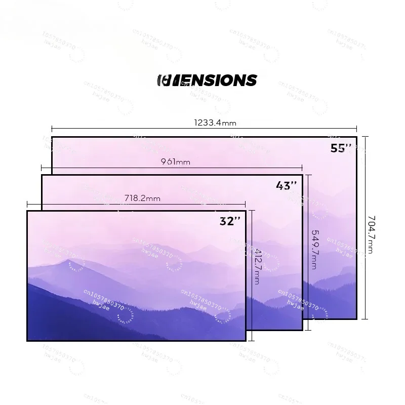32/43/55inch QLED Indoor Touch Wall Lcd Screen Monitor Internet Advertising Display Android Digital Signage Player