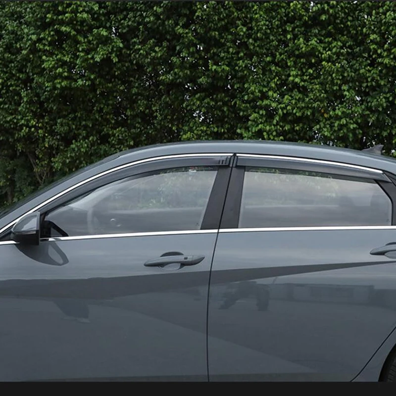 

For Hyundai Elantra CN7 2020-2023 Car Window Visor Side Waterproof Decoration Shield Exterior Accessories Body Kit