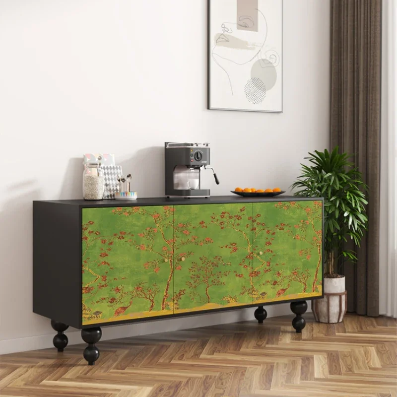 

Solid Wood Living Room Wall Household Sundries Storage Kitchen Equipment Customized