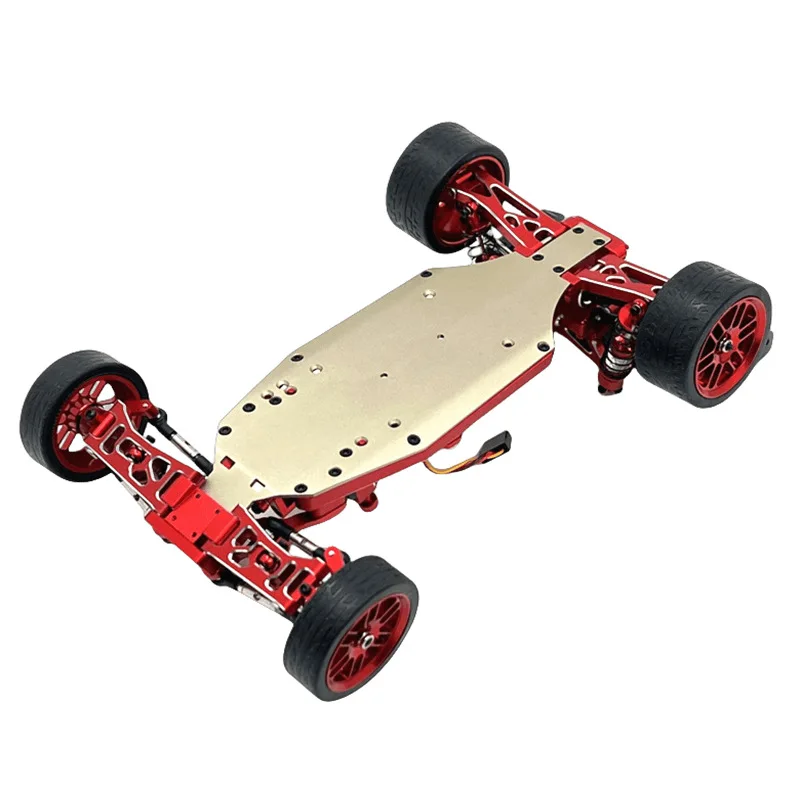 Weili 244016 LOSI Micro-B 1/24 ラジコンカー スペアパーツ メタルアップグレード改造フレーム
