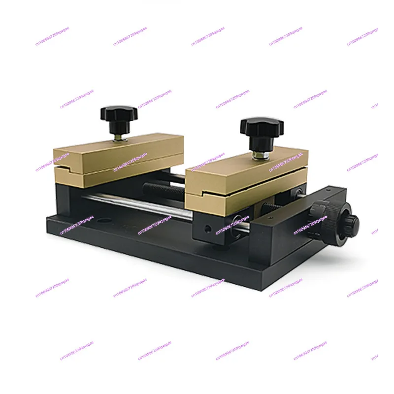 Manual clamping tool, experimental tensile platform aluminum alloy translation stage, laser marking machine sheet fixture