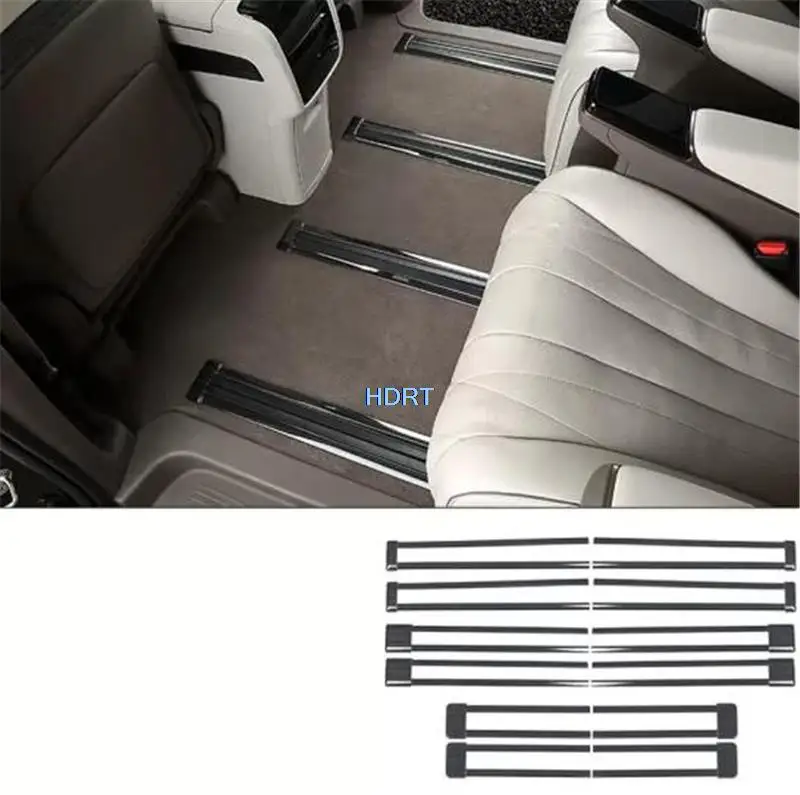 

Seat Track Trim Cover Slide Strip Rail Moulding Frame Car Style Protector Decoration Accessories Sticker For BYD Denza D9 2022 +