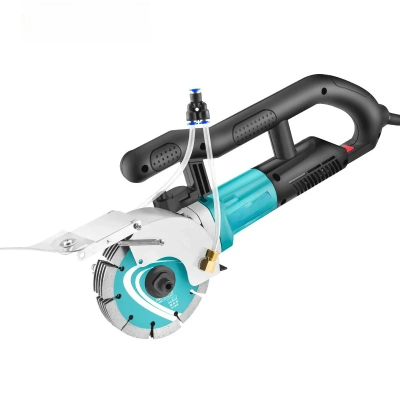 Brushless slotting machine Water and electricity installation One-time forming wall slotting High-power slotting cutting machine