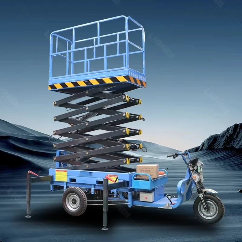 6m 8m 10m 14m 16m Small Portable Mobile Electric Hydraulic Lifting Platform Industrial High Altitude Working Equipment