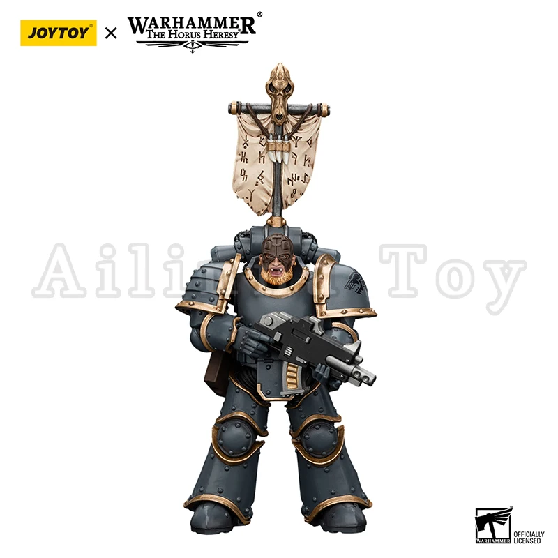 JOYTOY 1/18 Action Figure The Horus Heresy Space Wolves Grey Slayer Pack Anime Military Model