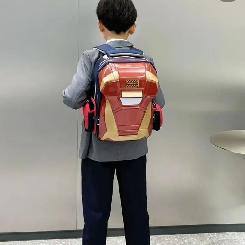 

Hot Selling New Night Light Backpack For Kindergarten Middle And Large Classes Boys' 3d Night Light Backpack Children'S Gift