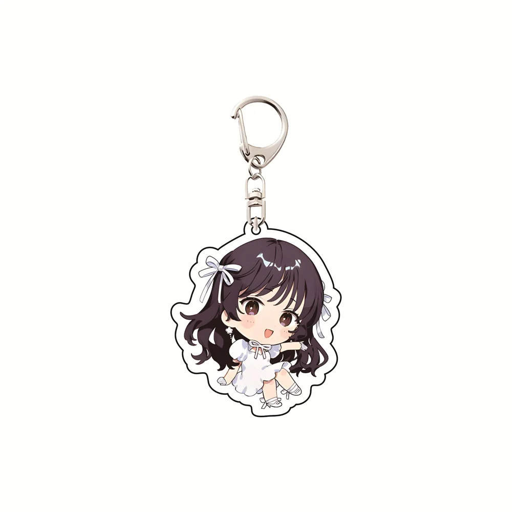 Anime I Want to Love You Till Your Dying Day  6cm Acrylic Keyring Backpack Decorations Accessories Decor Gifts Exquisite Product