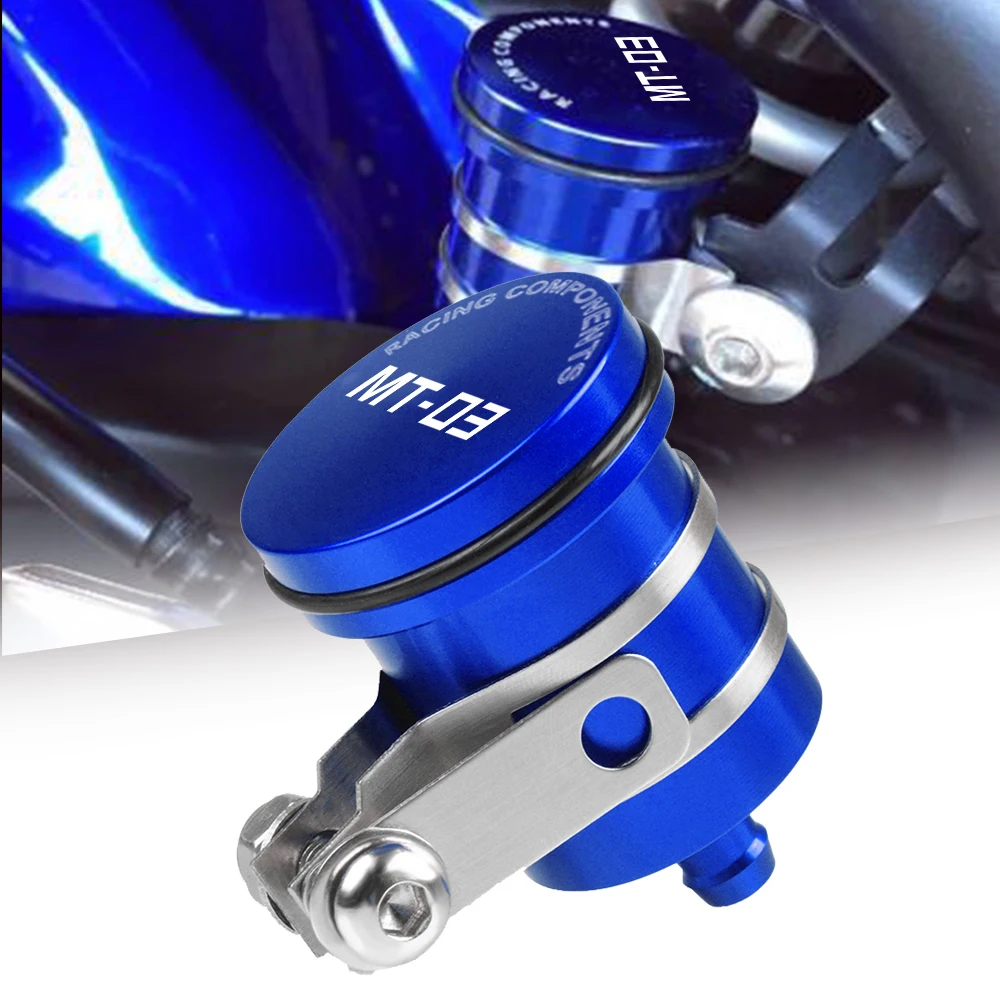 

For yamaha MT 03 MT03 MT-03 2005-2019 2018 2017 Motorcycle Brake Cylinder Fluid Reservoir Rear Front Clutch Tank Oil Fluid Cup