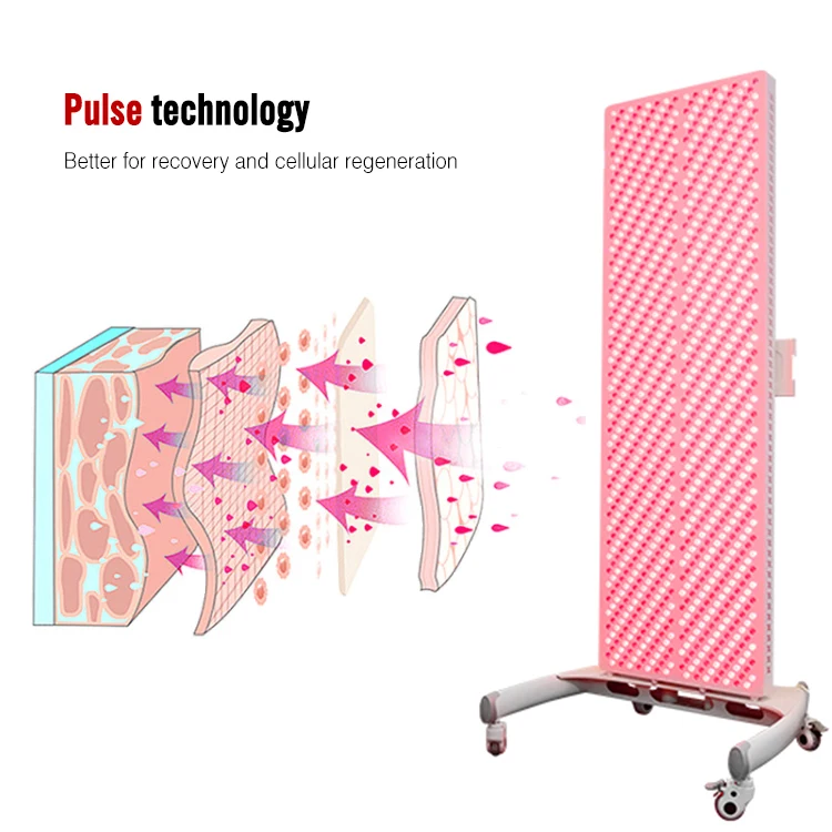 RL2000 1200pcs LED Light Therapy Panels Red Therapy Light Device Red Light Therapy 660nm 850nm for full body pain relief