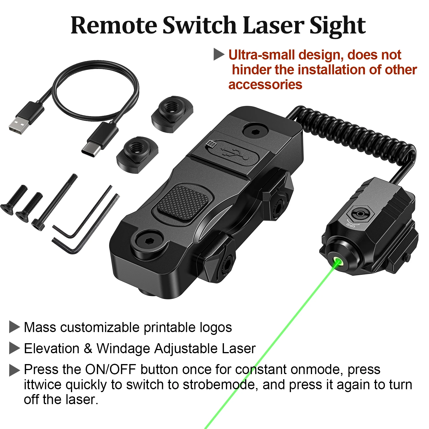 

Режим зарядки 7004, оснащенный зеленым лазерным прицелом и функцией помощи при навесении хвоста мыши.