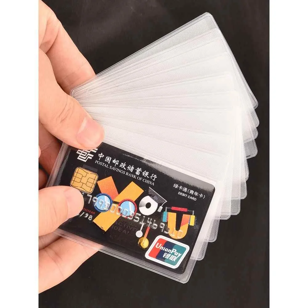 Large Capacity Card Holder Wallet Transparent Waterproof Protection for ID Cards Bank Cards Driving Licenses Mestercock Brand