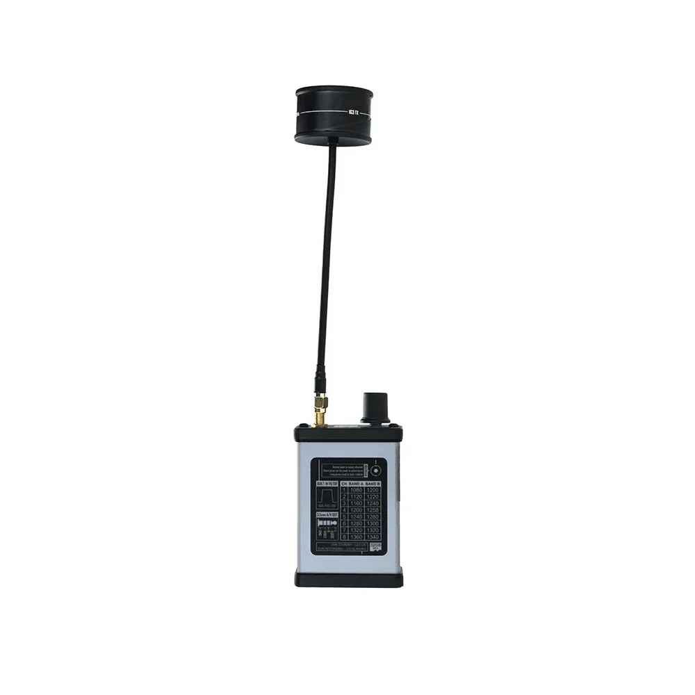 

1.2G/1.3G V2 VRX Receiver RUSHFPV Card Recording DVR Circularly Polarized Antenna RC FPV Racing Traversal Long Range