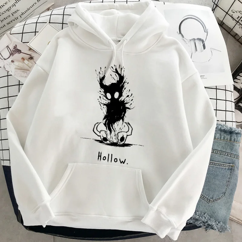 

hollow knight hoodies men Korea graphic Ulzzang streetwear male sweatshirts streetwear Korea