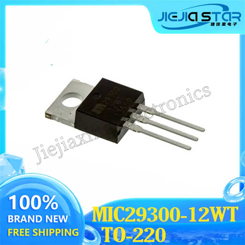 MIC29300-12WT MIC29300-12 정품 수입 전자 제품, 3 단자 전압 조정기, 12V 3A, 29300-12WT TO-220