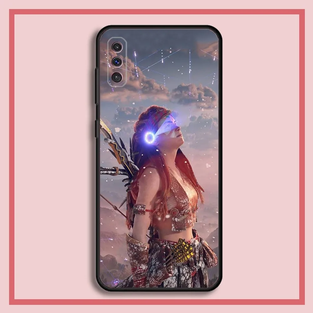 Horizon Zero Dawn Aloy Phone Case For Samsung S23,23,22,30,21,10,9,Note20 Ultra,Lite,Ultra,5G,Plus,FE,Black Soft Case