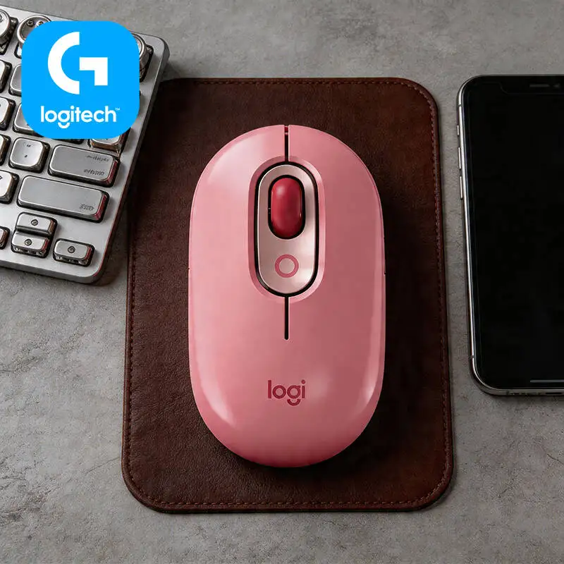 

Бесшумная мышь Logitech M350 POP с двойным подключением, радиусом действия 10 м, эргономичной формой для учителей, преподавателей, работы в классе и подготовки учебных планов