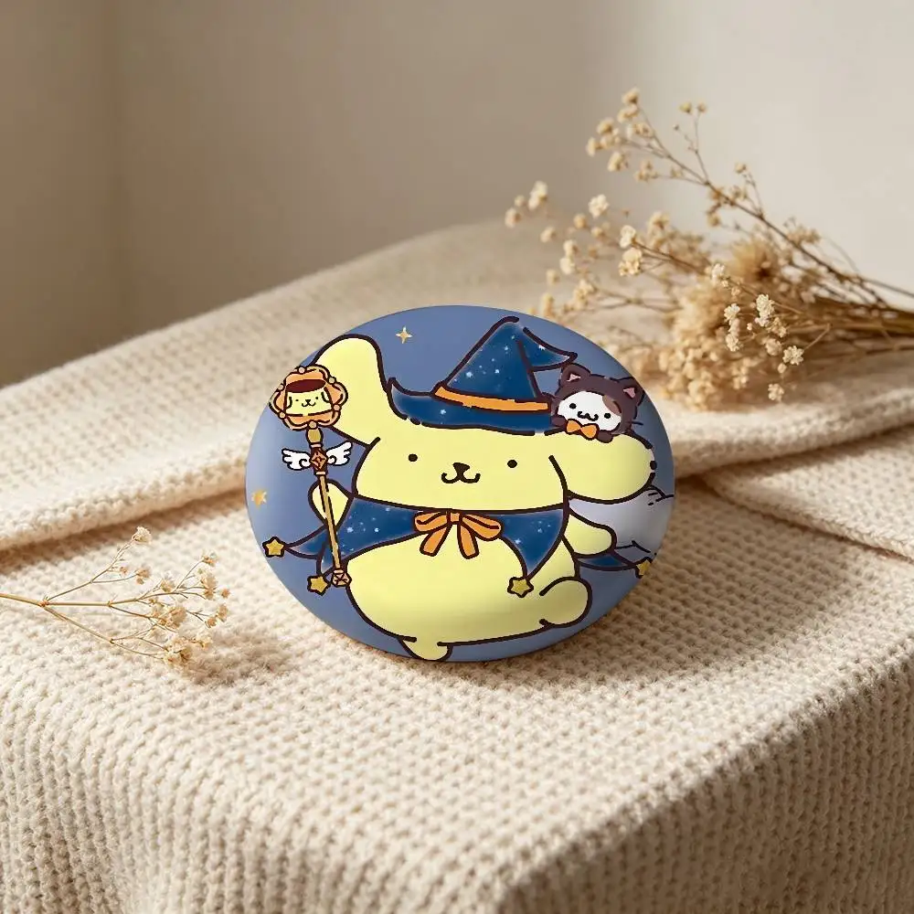 Anime P-Pompompurin-es Cartoon-Sternabzeichen, Broschen, Anstecknadeln, Zinnrequisiten, Weihnachtsgeschenke, Geburtstagsgeschenke – Detail 14
