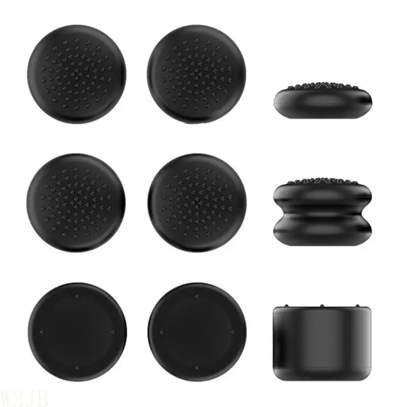 W3JB Austauschbare Silikonkappen, rutschfeste Joystick-Griffe, bequem für Switch2 – Detail 2