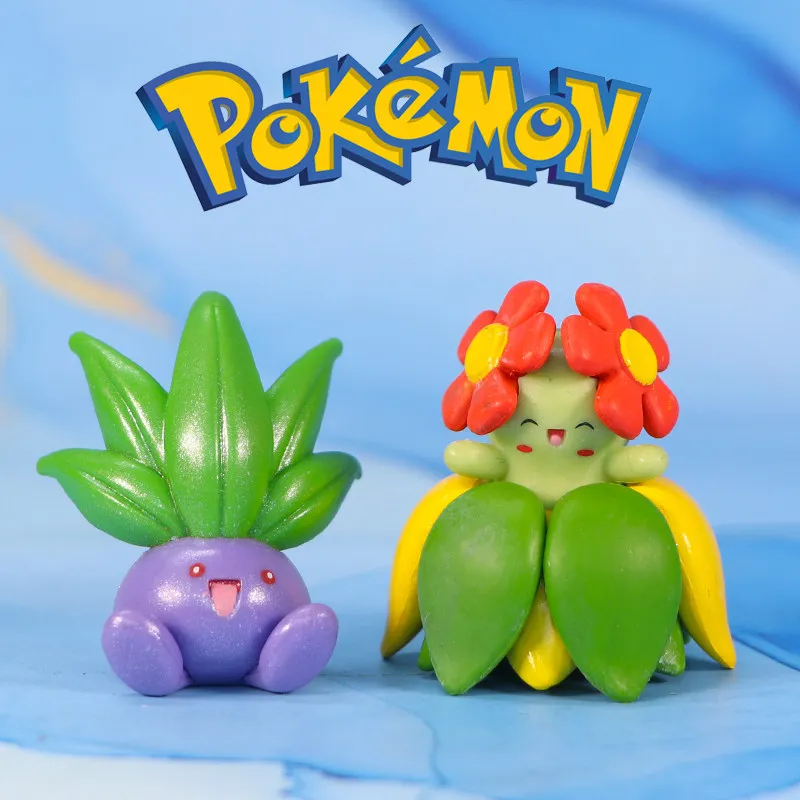 Оригинальная коллекционная фигурка покемона WCT Loose Oddish & Vileplume Evolution (Покемон, Карманные монстры)