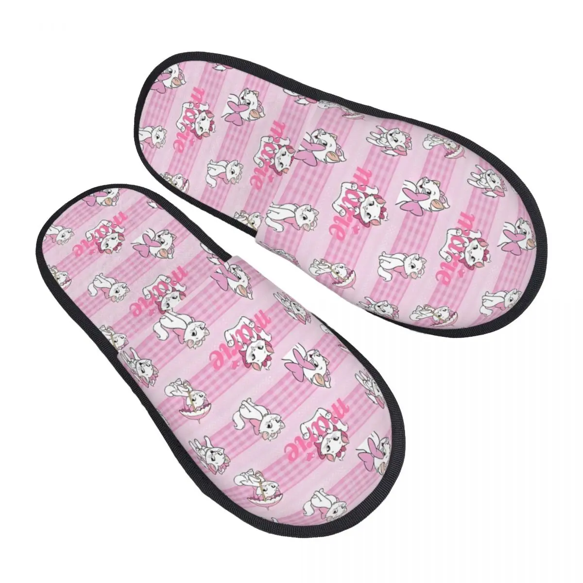 

Домашние тапочки Aristocats Marie Cat, уютные шлепанцы из пены с эффектом памяти, противоскользящие