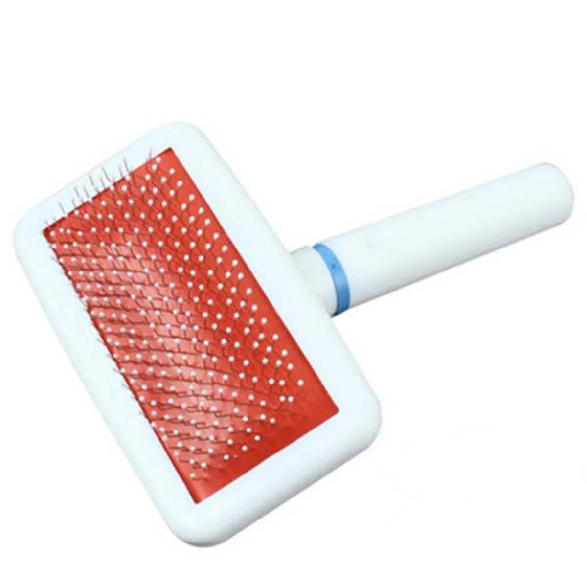 

Pet Grooming Comb Stainless Steel Plastic Hair Removal Brush for Long Short Hair Comfortable Handle Rake Shedding Tool