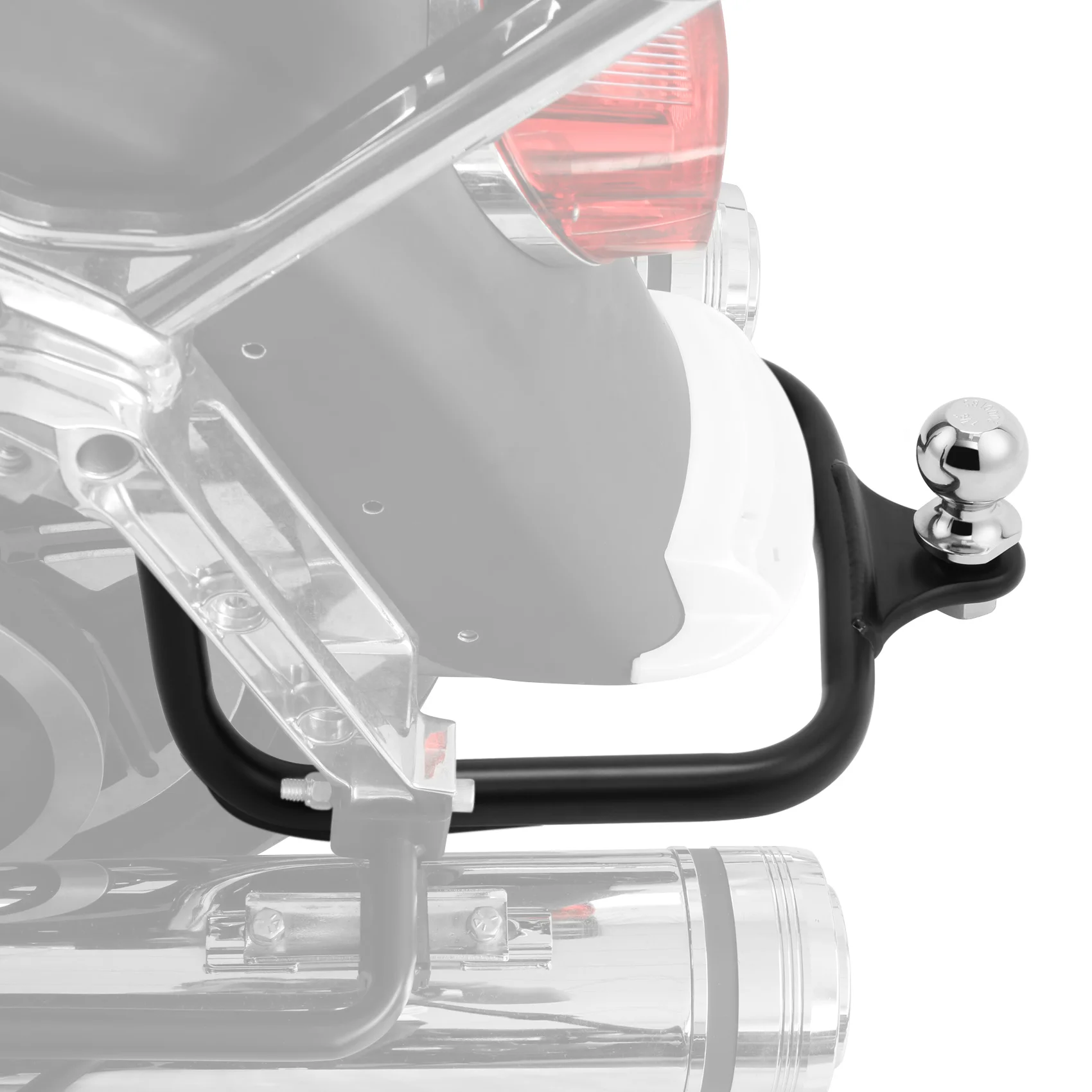 Motorcycle Receiver Trailer Tow Hitch Fit For Harley Touring Electra Street Glide 2009-2013