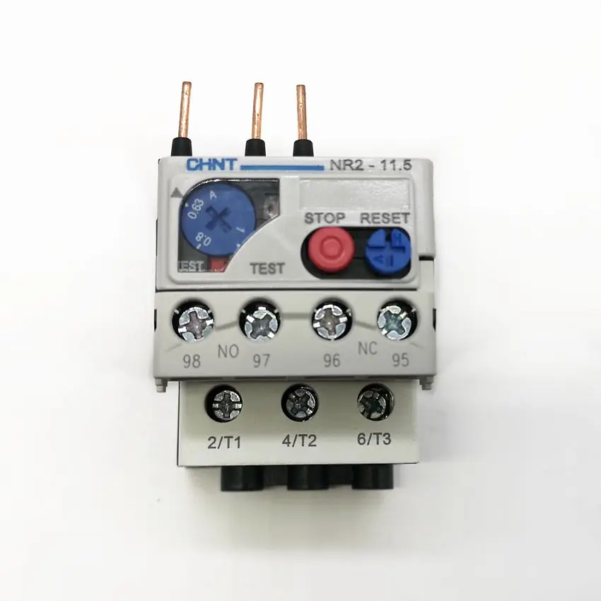 Thermal Overload Relay NR2-11.5/Z 0.16~13A Work with NC6-09 Series AC contactor