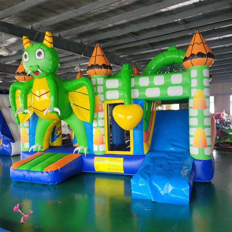 Inflatable Bounce House Dragon Theme Inflatable Castle Party Use High Quality Jumping House