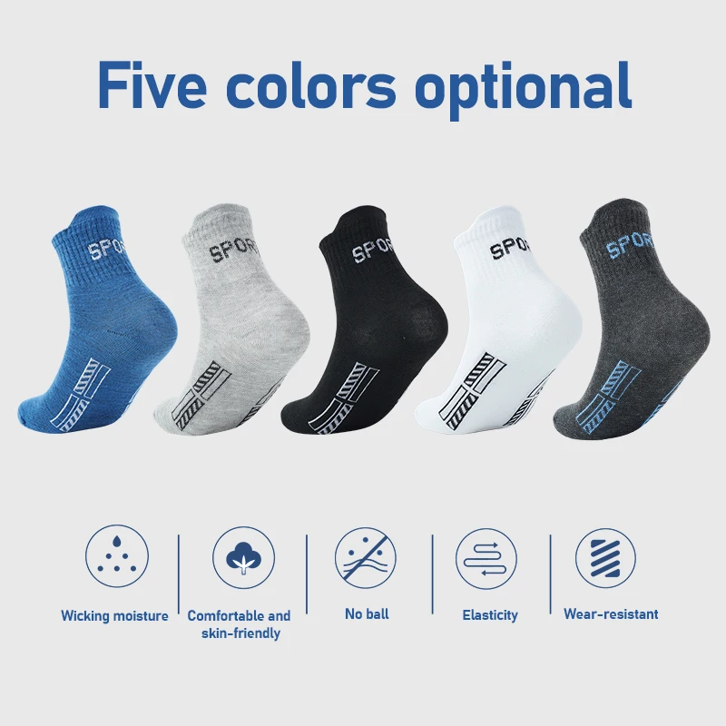 10 Pairs/Lot High-quality Men Breathable Cotton Sports Casual Socks   Summer Low-Cut Crew Ankle Male Casual Soft Men Sock