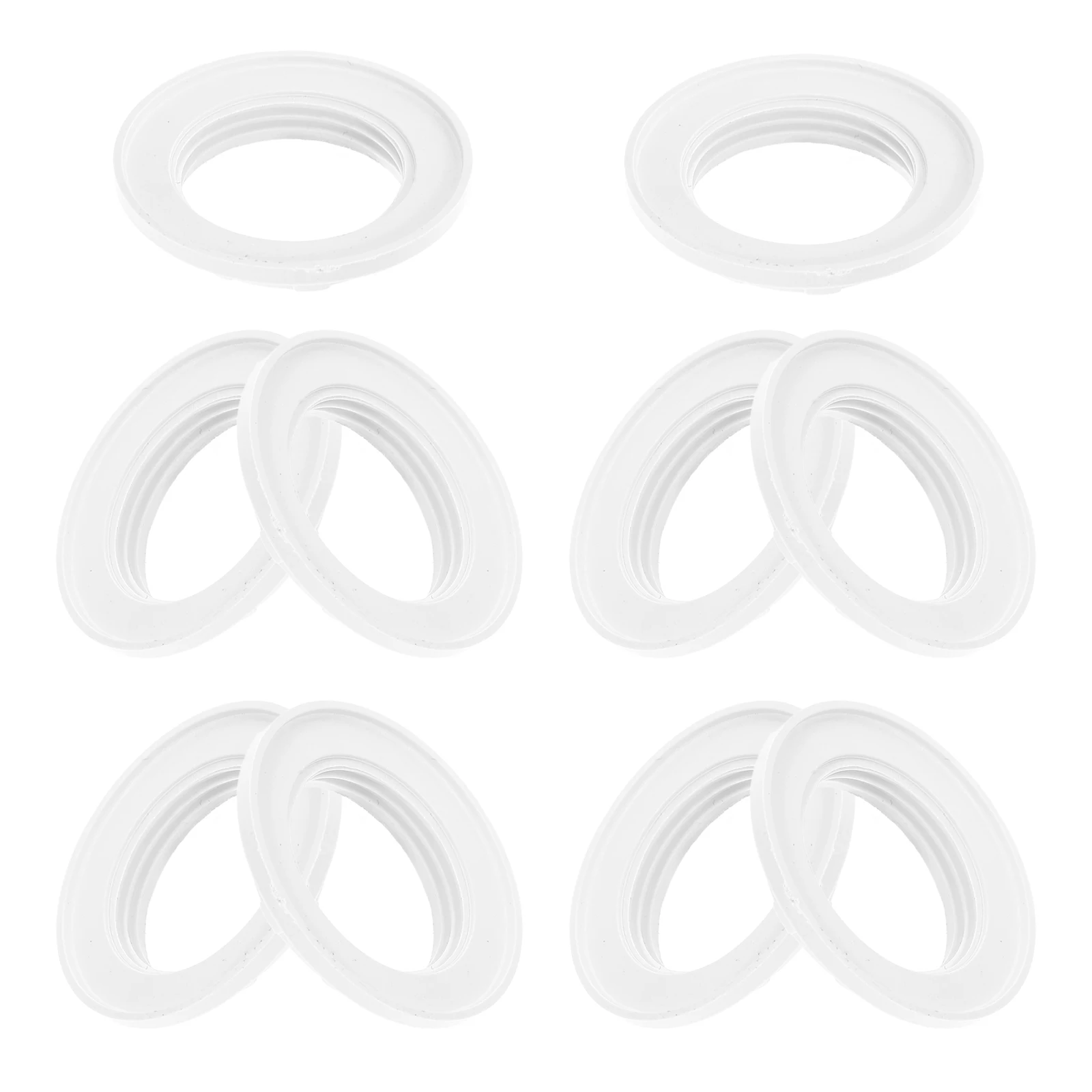 

10pcs Lamp Shade Replacement Plastic Collar Fixing Ring For Floor Lamp Table Light Fixture Repair Strong Load-Bearing Lampshade