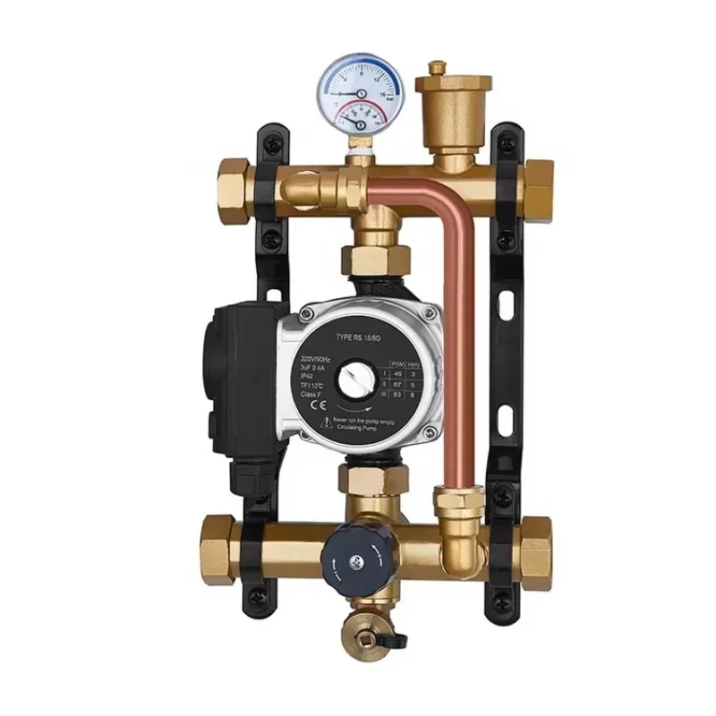 China Pressure High Quality Floor Heating Systems Water Mixing System Temperature Control for Hvac