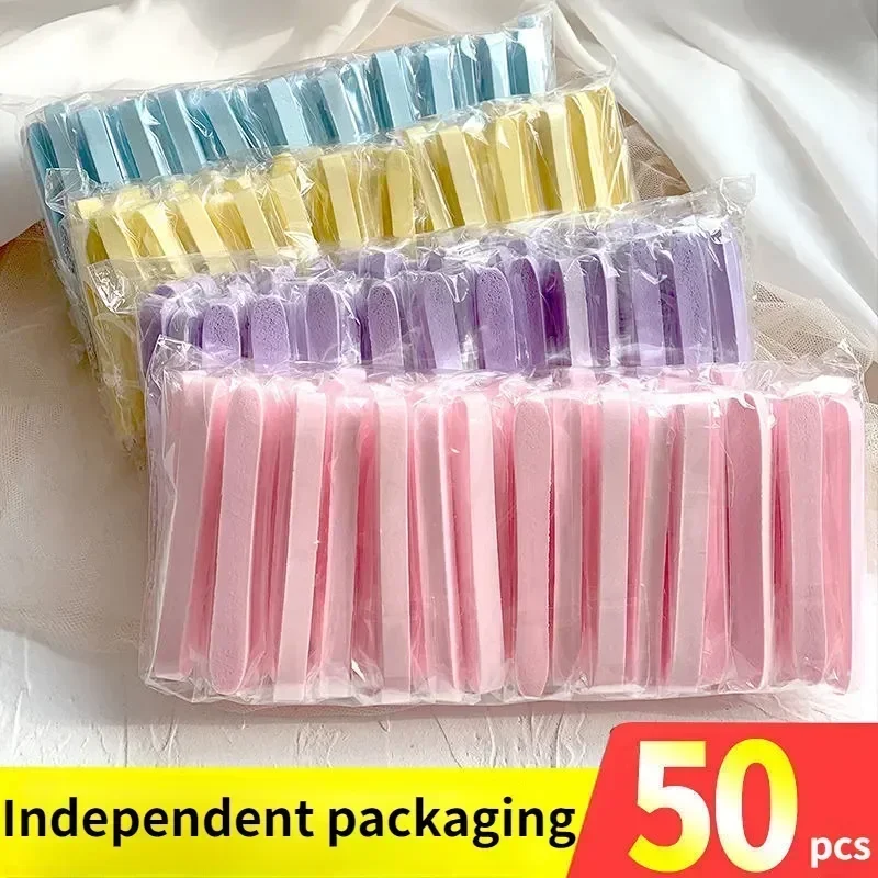 10/20/30/50 Pcs Compressed Face Wash  Wash Face Sponge Clean Face Powder Puff Cleansing Cotton Pad Cleansing Beauty Strip