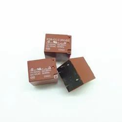 10 pieces  875B-1CC-C-24VDC Power Relay 17A 250VAC 24VDC 5 Pins equivalent as HM810-024-1ZST . JZC-22F3SC20D24VDC