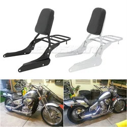 Motorcycle Rear Passenger Backrest Sissy Bar Luggage Rack For Honda Shadow VLX600 VT600 VLX 600 VT 1999-2007 2006 2005 2004 2003