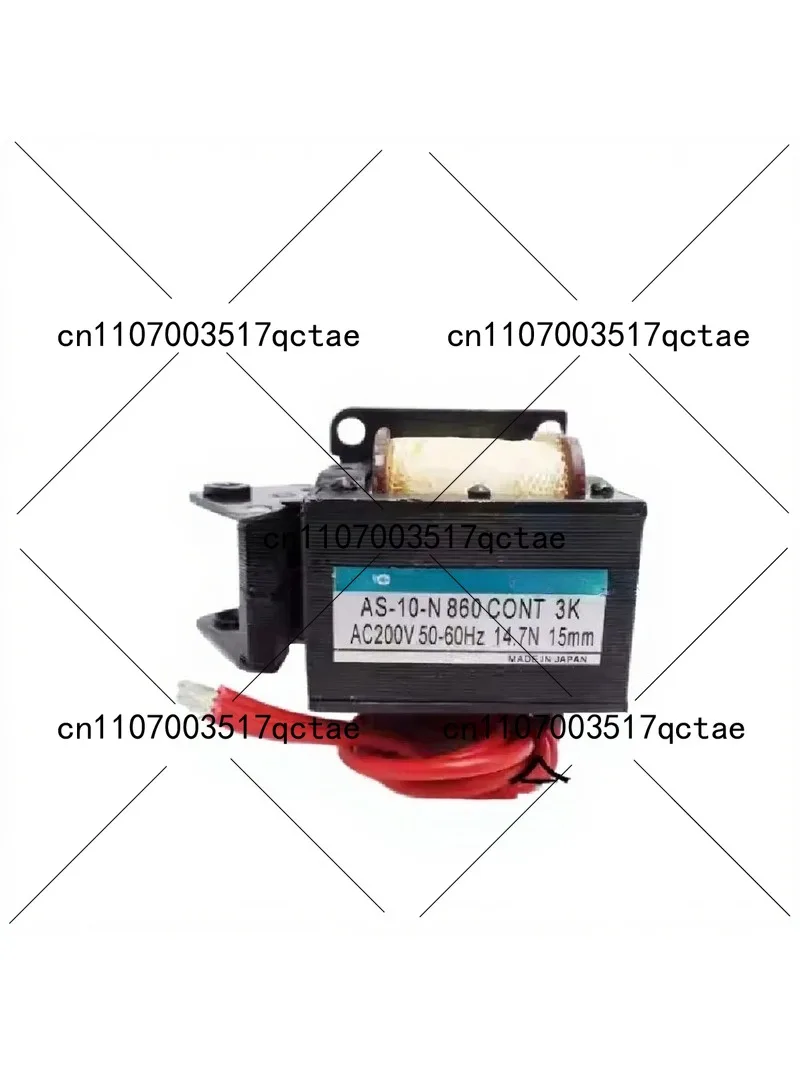 AC Solenoid Electromagnet 200V 50-60Hz 14.7N Holding Force 15mm Stroke