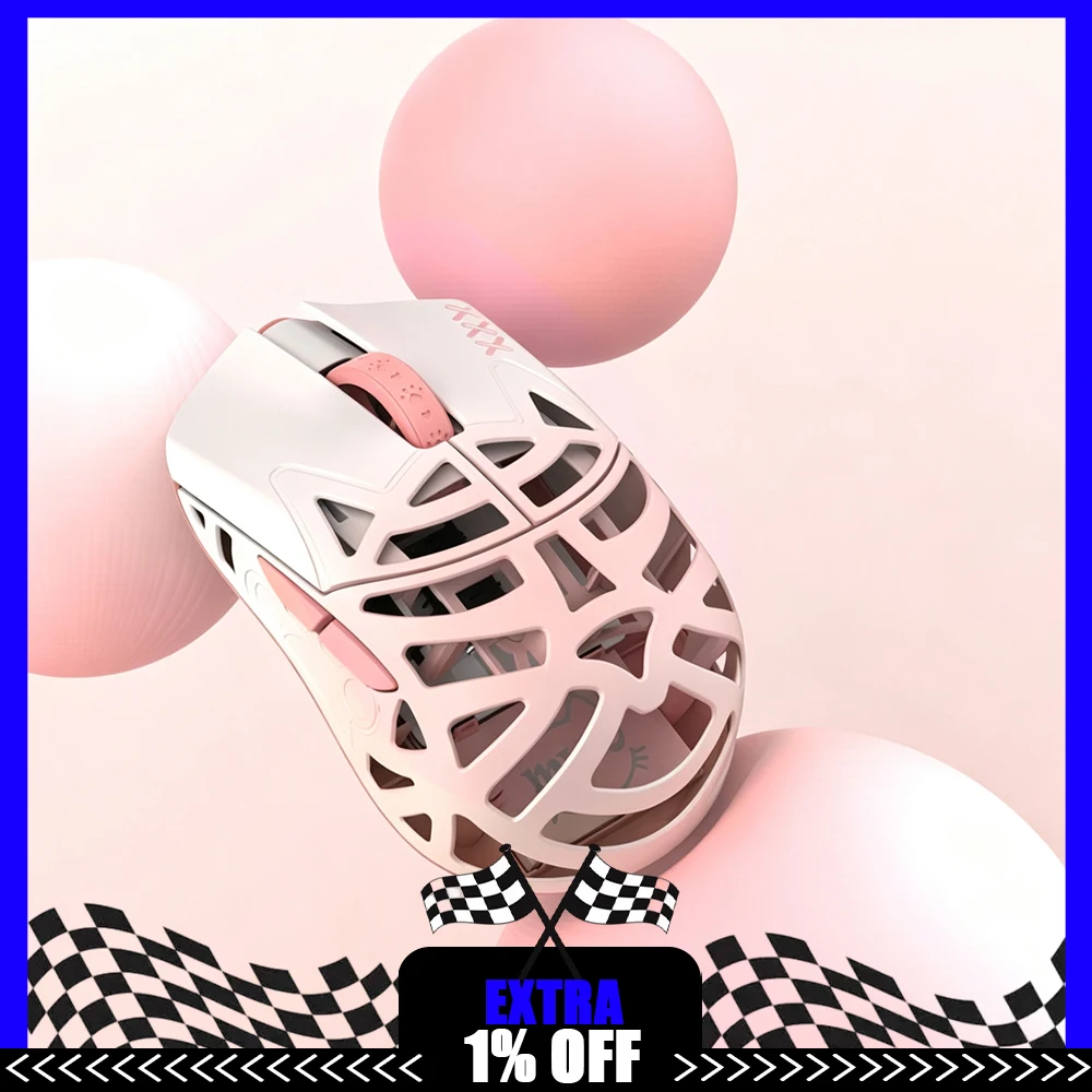 WLMOUSE Beast Miao Ultra-Light Wireless Gaming Mouse – Magnesium Body, PAW3950HS , 8K Polling Rate, Omron Optical, TTC Limitless