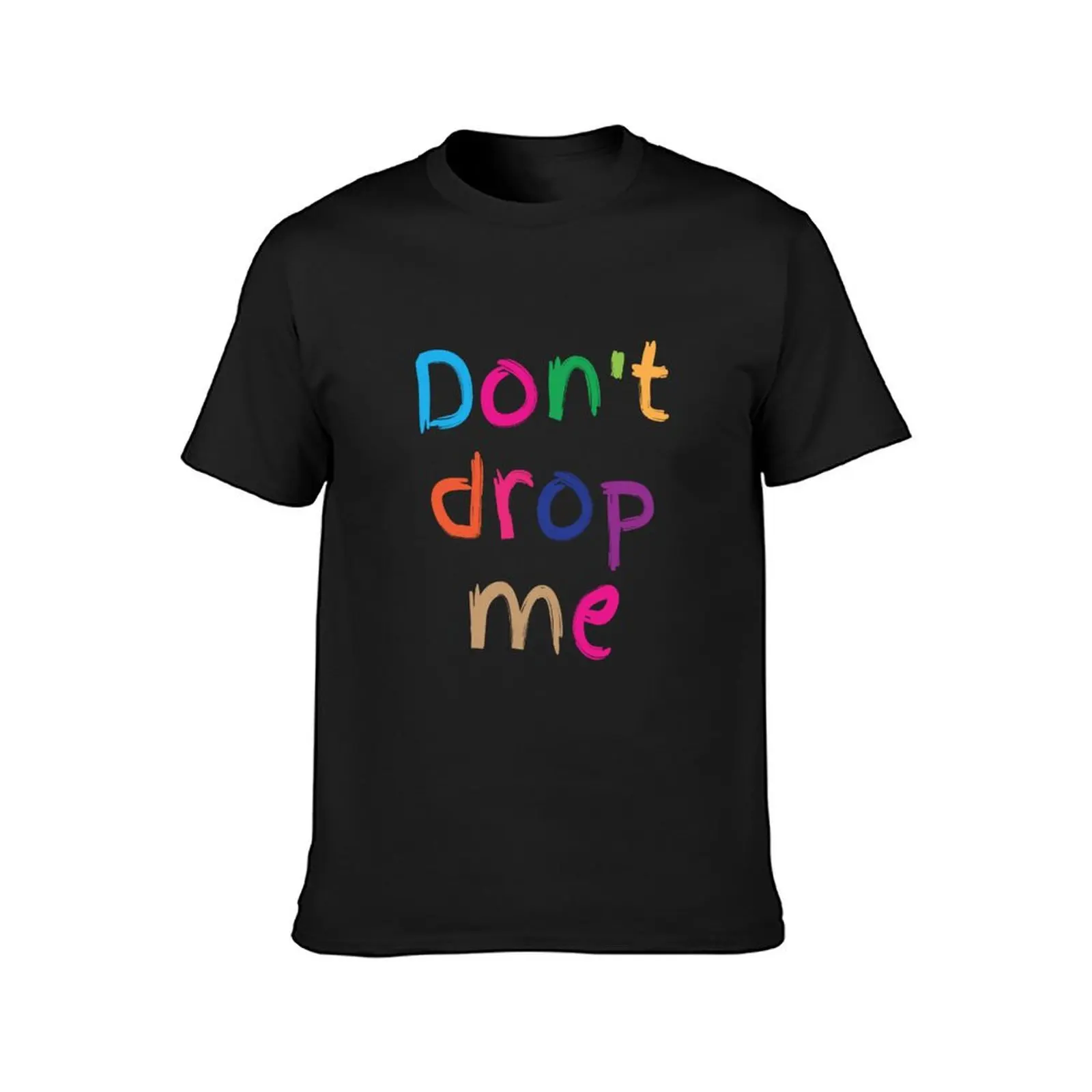 Don't drop me in cute kids colours T-Shirt Short sleeve tee animal prinfor boys fruit of the loom mens t shirts