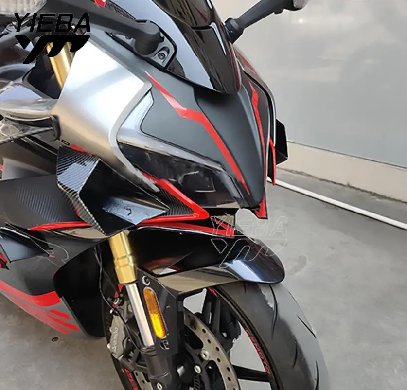 

2024 NEW For CFMOTO CF MOTO 450SS 450 SS Motorcycle Front Fairing Aerodynamic Winglet ABS Lower Cover Protection Guard 2022 2023