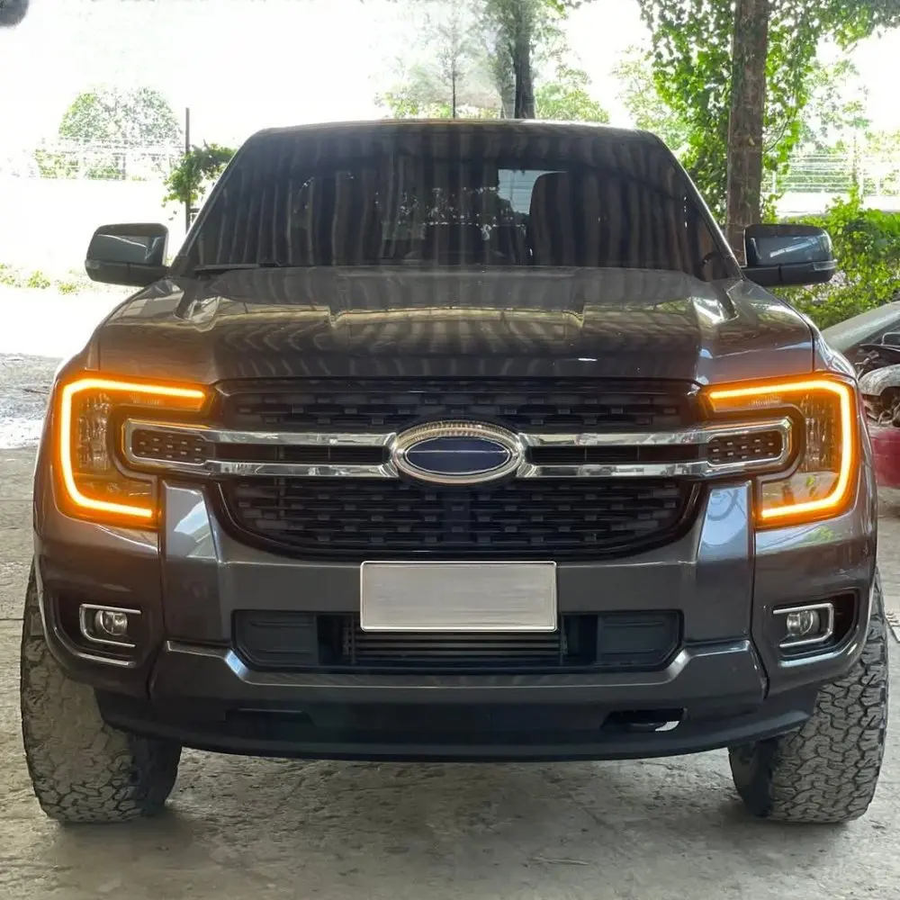 Amber DRL LED Boards For Ford Ranger XLT Raptor XL Everest Headlight 2024 2025 Non-RGB Daytime Running Light view 6