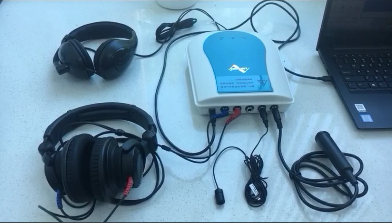 Hospital Audiologist Audiometer Clinical ENT Slim Audiometer LS-0402A for Clinic Hearing Test Use hear test Audiometro