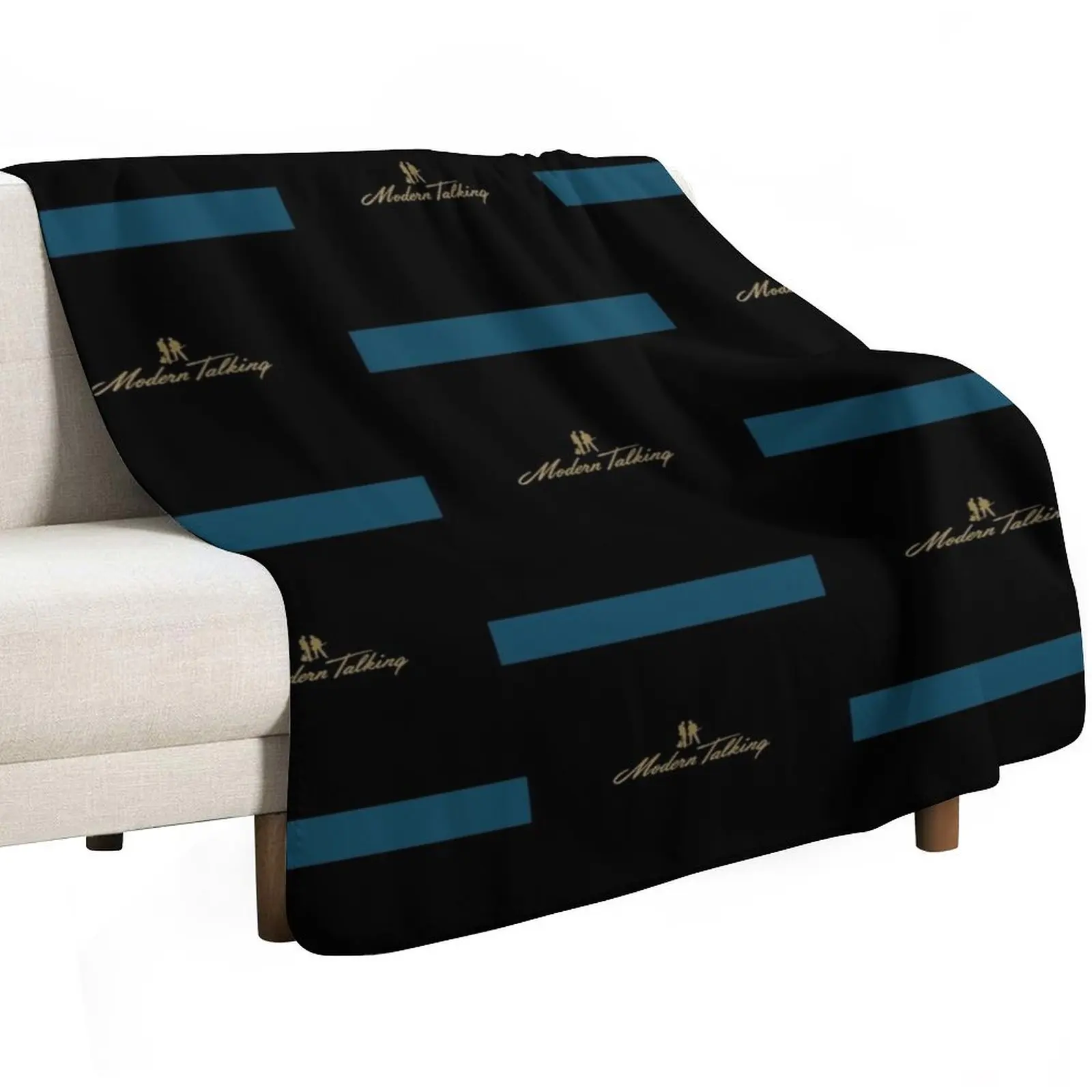 Modern talking Chiffon Top Throw Blanket Travel Soft Plaid Furry Decorative Beds Quilt Picnic Blankets