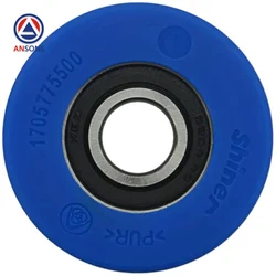 75*24*6204 MM Thyssenkrupp Thyssen Escalator Step Roller Ansons Escalator Spare Parts