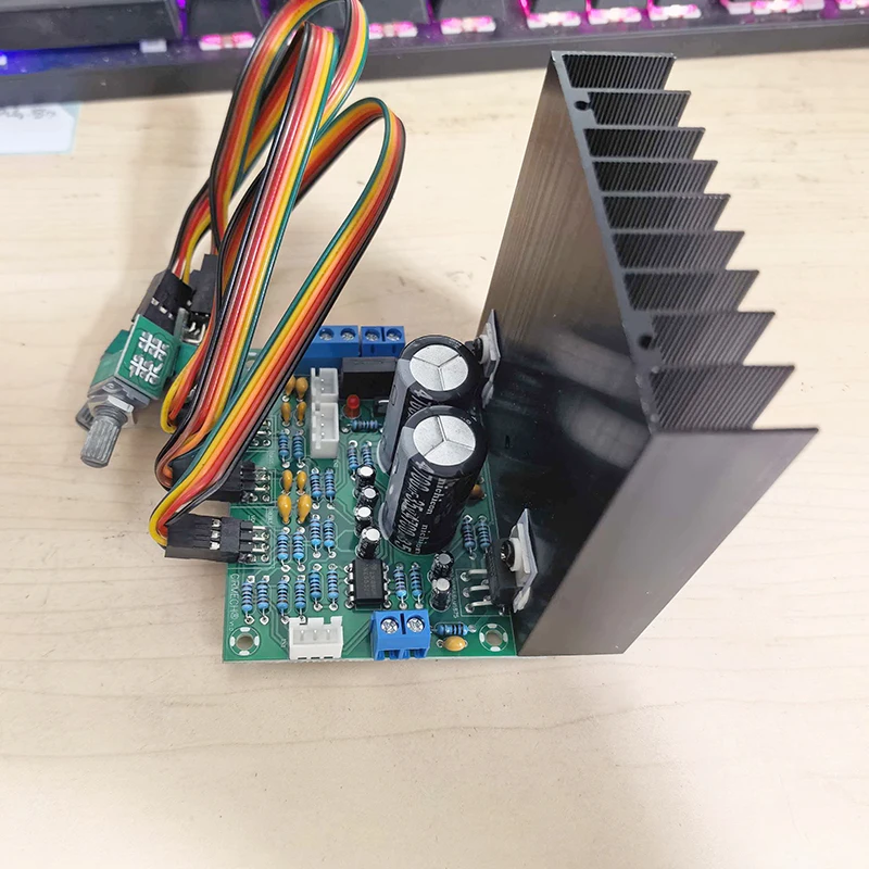 UNISIAN LM1875 Audio Amplifier Board LM1875 2.0 Channel with Tone Adjustable Power Amplifiers Suitable for desktop audio system